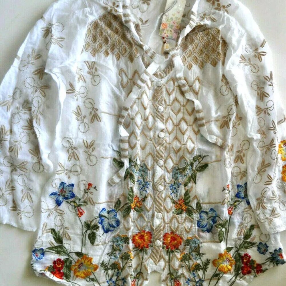 NEW. Johnny Was Luca Blouse - Picture 5 of 5